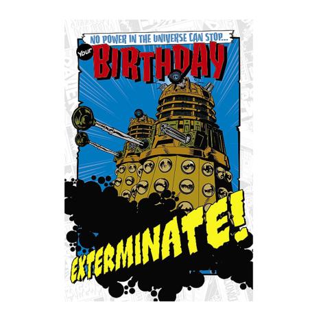 3D Holographic Doctor Who Daleks Birthday Card £3.79
